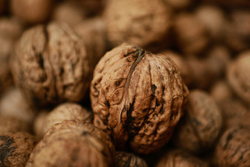 beautiful fresh texture walnuts