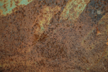 rusty metal background