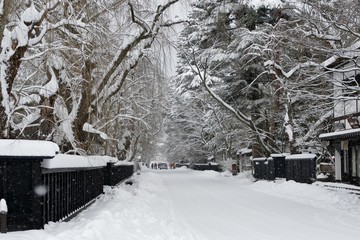 《角館の冬》秋田県仙北市