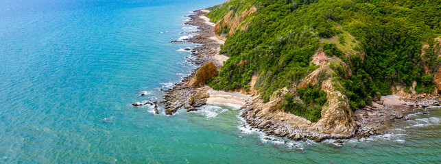 Fototapeta premium Beautiful coastal views of the island in the sea Thailand