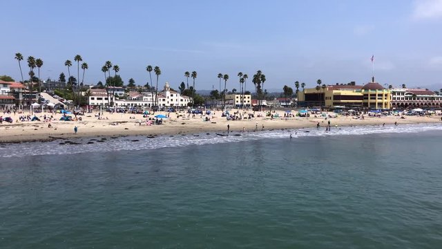 Santa Cruz, California. Panoramic view