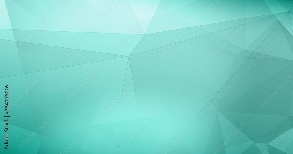 Wall mural triangle background 3d motion random transparent shapes