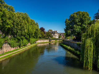 Fototapeta na wymiar The Petite France area in Strasbourg