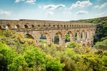 Aqueduct of Pont du Gard