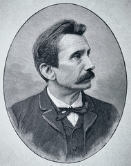 Leopold von Sacher-Masoch - Illustration from 1894 - 284282473