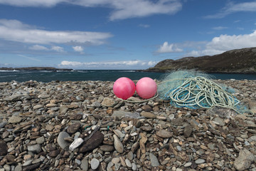 Ireland, The Island of Inishbofin, seven miles off the Irish coast. Now a special area of...