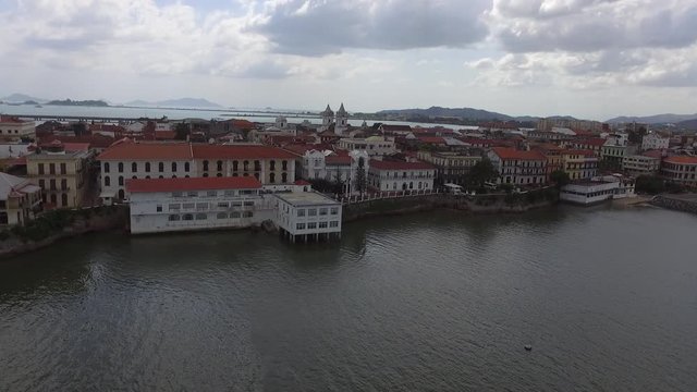 Casco Viejo Waterfront Aerial