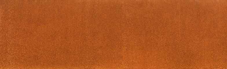Hintergrund Cortenstahl Rosttextur als Banner homogene Rostoberfläche - Background rust texture as a panorama homogeneous rust surface cortensteel - obrazy, fototapety, plakaty