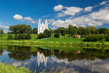 Fototapeta na wymiar St. Sophia Cathedral in Polotsk, Belarus.