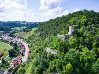 Fototapeta na wymiar Burg Hohenhundersingen