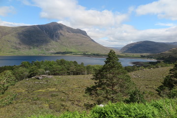 Loch Upper Lake Torridon, Schottland