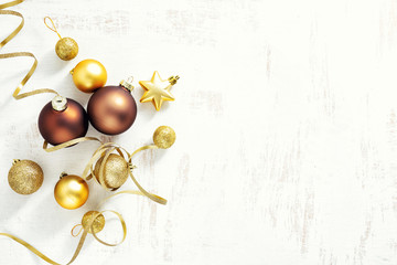 Arrangement of Classic Christmas Decorations