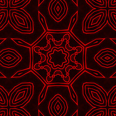 Geometric and abstract background texture design, futuristic background pattern, colorful kaleidoscope background and islamic ottoman art