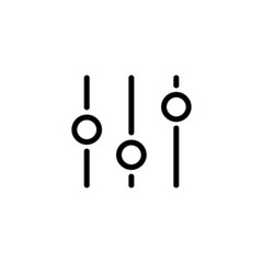 Settings icon Cog vector isolated on background. Trendy sweet symbol. Pixel perfect. illustration EPS 10. - Vector