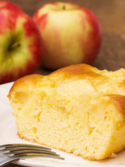 Apple Cake with Apples