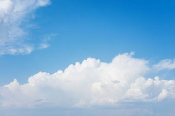 Blue sky with clouds, sky, clouds, blue background