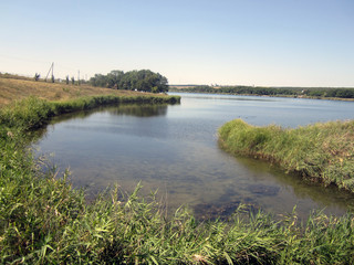 landscape with river
