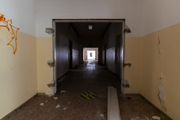 Urban exploration in an abandoned institute