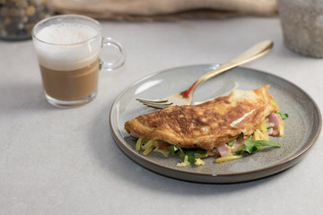 Omelette and Coffe