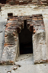 Window in Shighisoara, the birthplace of Dracula