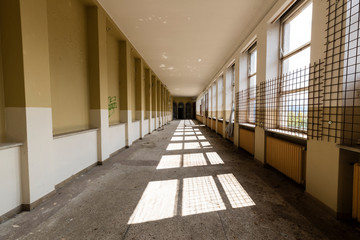 Urban exploration in an abandoned reabilitative hospital
