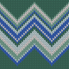 Chunky zig zal lines knit texture geometric 