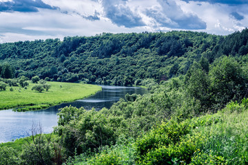 lake in the mountains