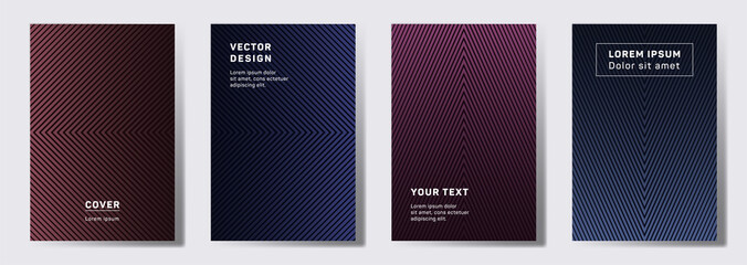 Geometric lines patterns with edges, angles.