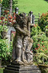 guardian statue on territory of Holy Spring Water Temple