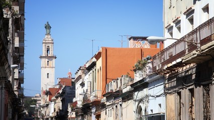 Fototapeta na wymiar Havana Cuba street view
