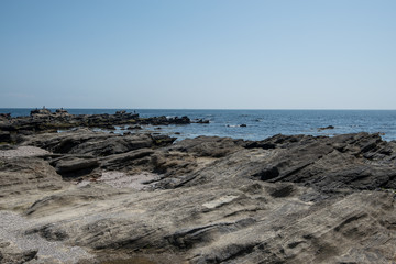 城ヶ島 岩石海岸