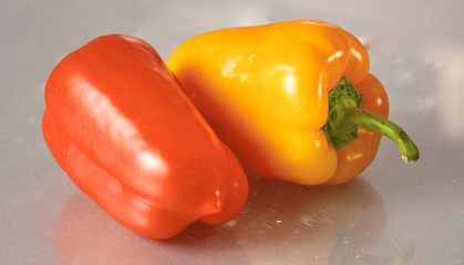 Vegetables . Fresh Bio Vegetable in a Basket. Over Nature Backg