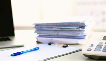 Business people handshake, sitting at the table