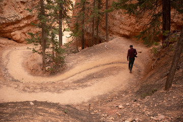 Fototapeta premium Hiking in Utah