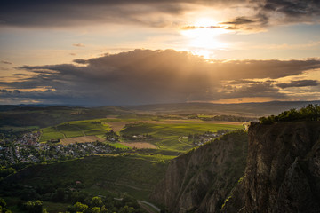 Tief Andreas über dem Nahetal