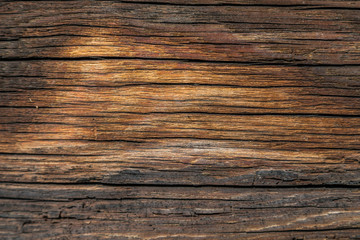 Surface of old wood eroded by time. Close- Up