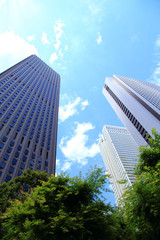 Obraz premium Skyscrapers in Tokyo