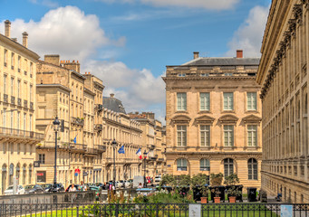Bordeaux landmarks, France