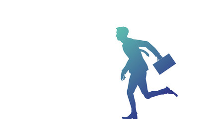 uomo d'affari, successo, affari, lavoro, lavorare, corsa, correre