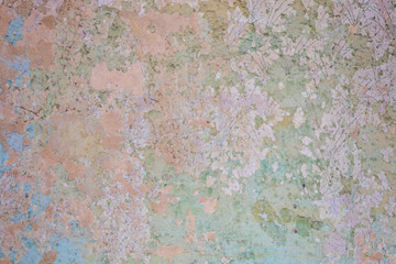 Old Weathered Damaged Concrete Wall Texture