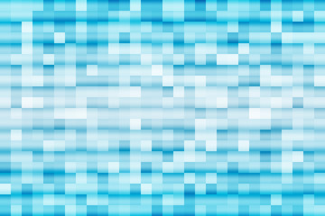 Blue mosaic tiles seamless pattern
