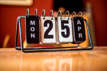 Calendario da tavolo