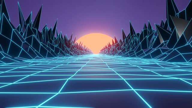 V&iacute;deo abstracto 8. 3D	