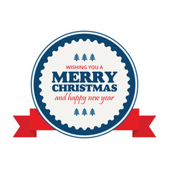  Vintage Typography Soft Color Cute Christmas Vector Badges Set 
