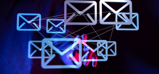 Mail Communication Connection message to mailing