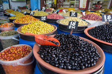 Africa, Morocco, Casablanca. Moroccan Olives