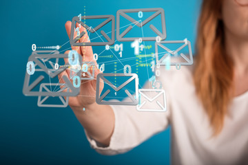 Mail Communication Connection message to mailing