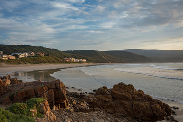 Coastal scene. Buffels Bay. Garden Route. Western Cape. South Africa