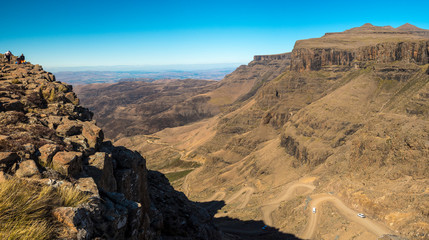 San Pass. UKhahlamba Drakensberg Park. KwaZulu Natal. South Africa.