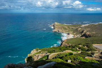 Fototapeta na wymiar Coast along Cape Point, Cape Peninsula, South Africa